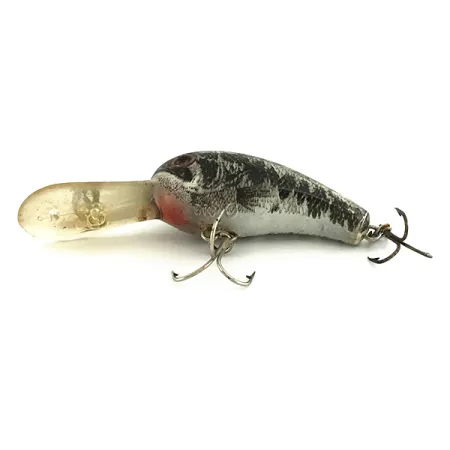 Vintage Cotton Cordell Big O, 1/3oz Black / Silver / Gold fishing lure #6944