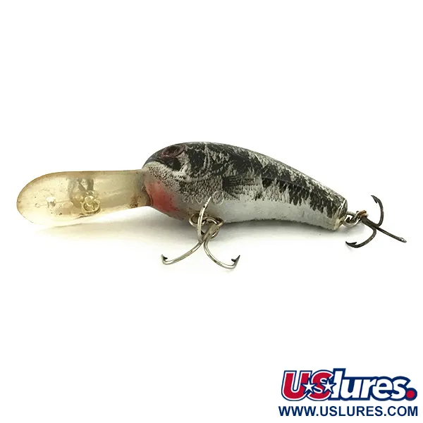 Vintage   Cotton Cordell Big O, 1/3oz Black / Silver / Gold fishing lure #6944