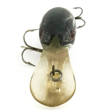 Vintage Cotton Cordell Big O, 1/3oz Black / Silver / Gold fishing lure #6944
