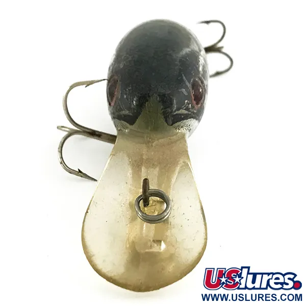 Vintage   Cotton Cordell Big O, 1/3oz Black / Silver / Gold fishing lure #6944