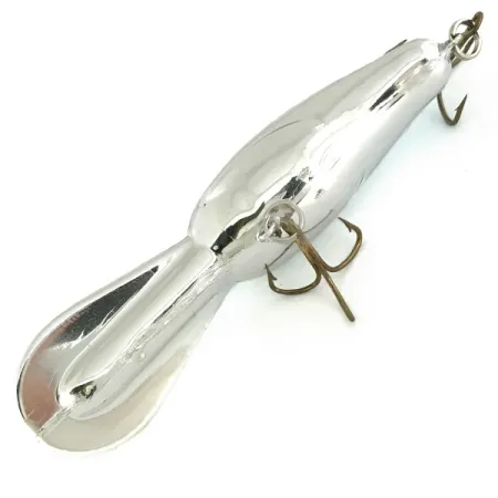 Vintage Bandit 300, 1/3oz Silver / Light Blue fishing lure #6945