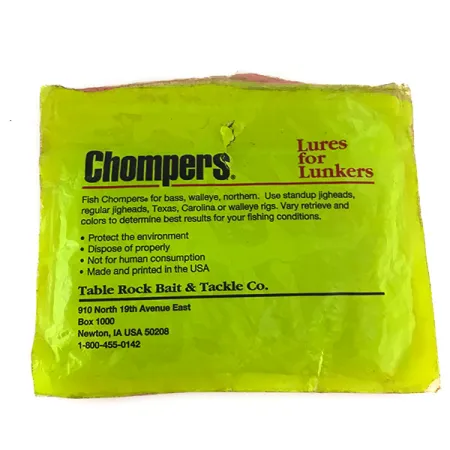 Chompers Garlic&Sаl, Chartreuse Pepper fishing #6951