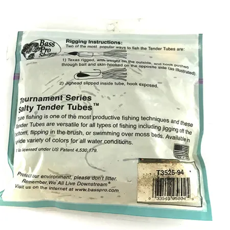 Bass Pro Shops Tournament Series soft bait 23 pcs, Green Pumpkin / Red fishing #6955