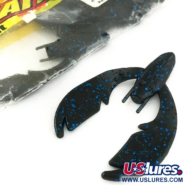 NetBait Netbait Chunk Sr soft bait 5pcs, Black Blue fishing #6956