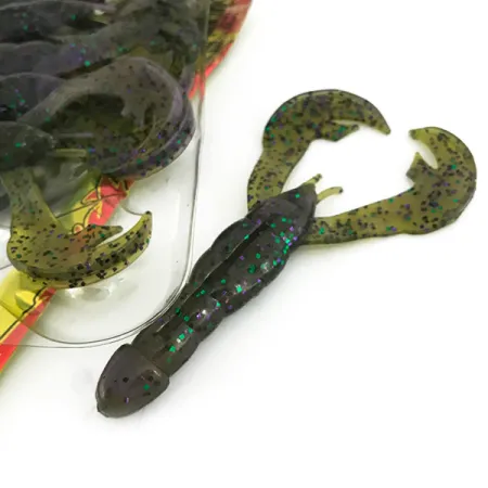 Strike King STRIKE KING Rage Tail soft bait 6pcs, Hard Candy fishing #6958