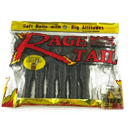 STRIKE KING Rage Tail soft bait 6pcs