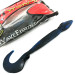  Wave industries Wave Worms soft bait 6pcs,   Black / Blue Glitter fishing #6959