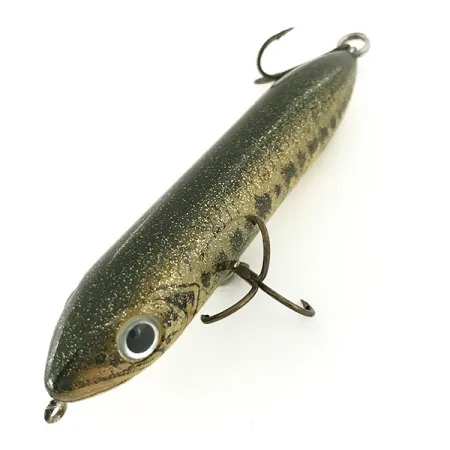 Vintage Heddon Super Spook Jr, 2/5oz BullFrog fishing lure #6963