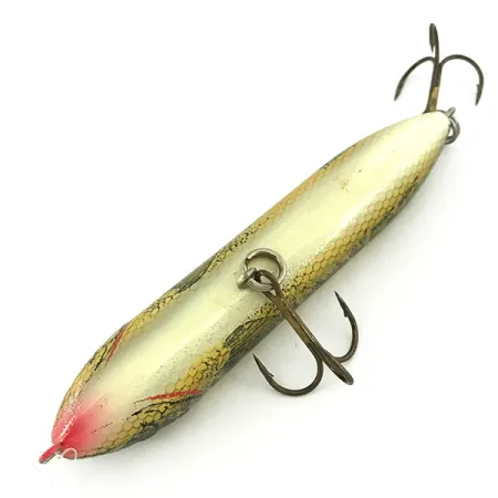 Vintage Heddon Super Spook Jr, 2/5oz BullFrog fishing lure #6963