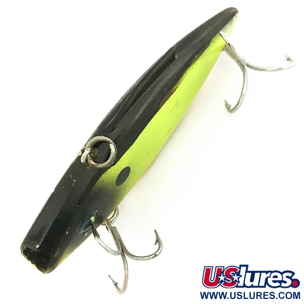 Vintage   Bill Lewis Rat-L-Trap, 1/2oz Chartreuse fishing lure #6965