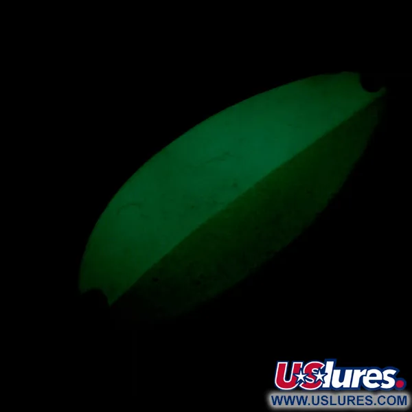 Vintage Seneca Little Cleo (Hula Girl) Glow trolling spoon, 3/16oz fishing spoon #6971