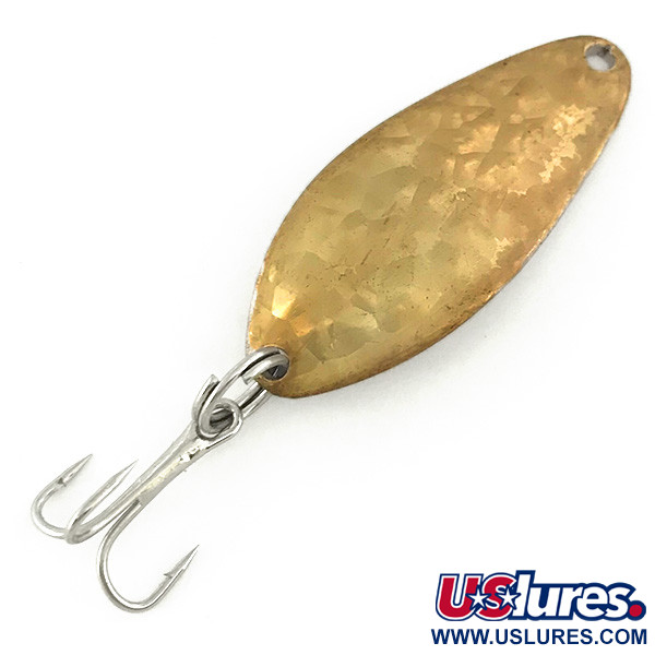 Vintage  Seneca Little Cleo Crystal, 1/4oz Crystal (Golden Scale)  fishing spoon #6972