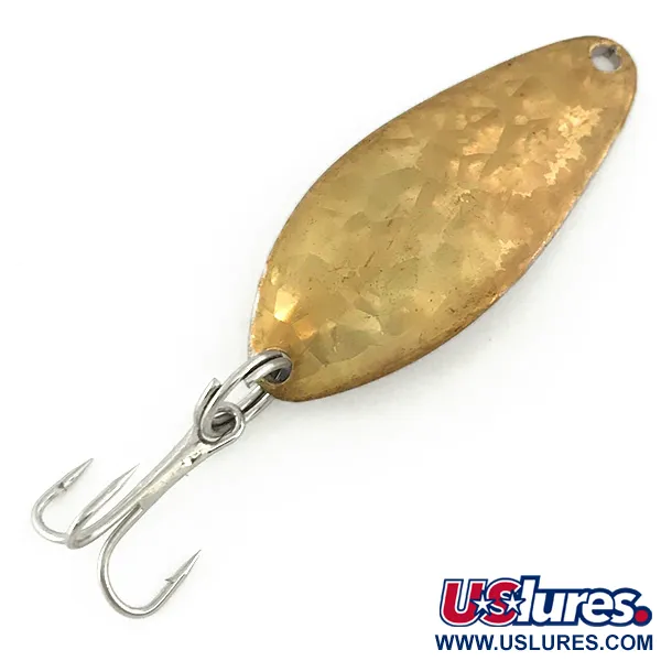 Vintage Seneca Little Cleo Crystal, 1/4oz Crystal (Golden Scale)  fishing spoon #6972