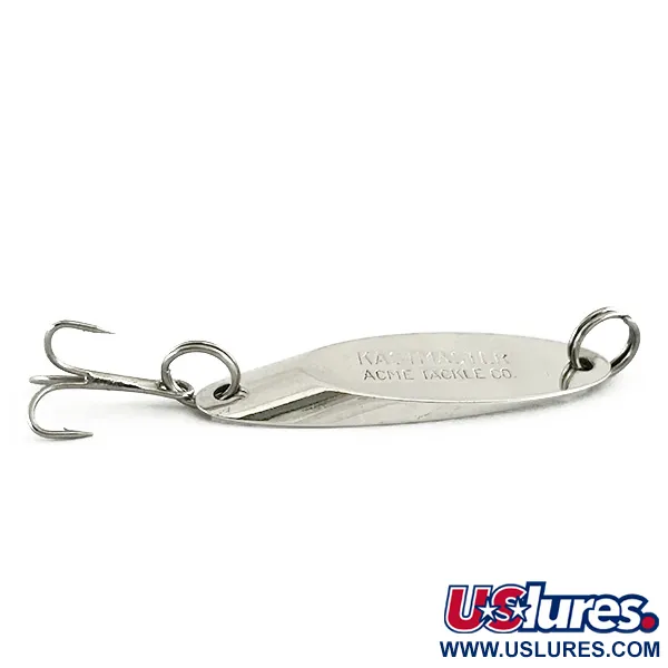 Vintage  Acme Kastmaster , 1/4oz Nickel fishing spoon #6974