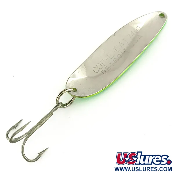 Vintage  Eppinger Dardevle Cop-E-Cat 7400 UV, 1/2oz  fishing spoon #17676