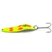 Vintage  Eppinger Dardevle Cop-E-Cat 7300 UV, 1/3oz Fluorescent Yellow / Nickel fishing spoon #6988