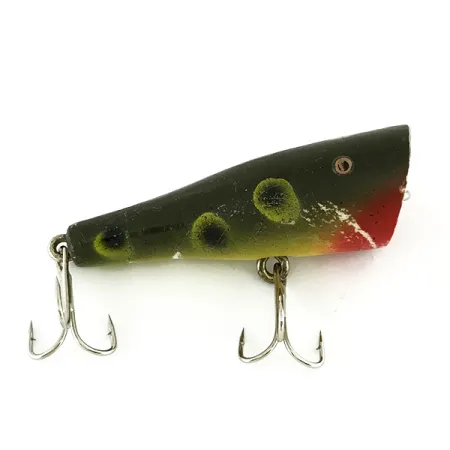 Vintage Creek Chub Plunker, 3/16oz Frog fishing lure #7011
