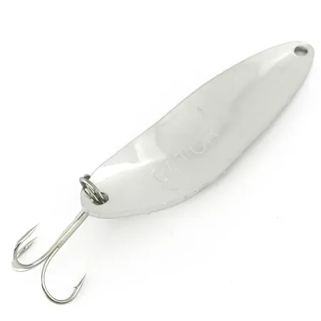 Vintage Gator, 1 1/4oz Nickel fishing spoon #7021