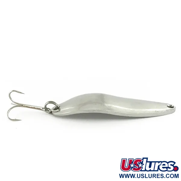 Vintage Gator, 1 1/4oz Nickel fishing spoon #7021