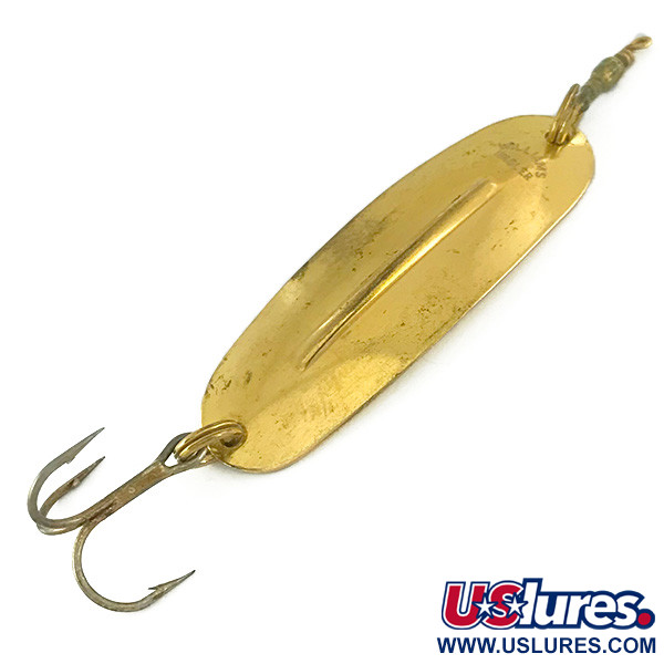 Vintage   Williams Wabler W40, 1/4oz Gold fishing spoon #7030