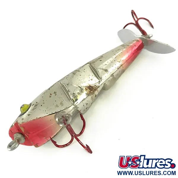 Vintage Luhr Jensen Johnny Rattler Rattalur, 1/4oz Mirror fishing lure #7038