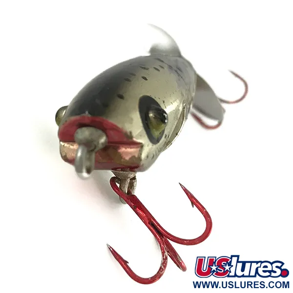 Vintage Luhr Jensen Johnny Rattler Rattalur, 1/4oz Mirror fishing lure #7038