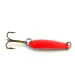 Vintage   Sølvkroken Spesial Classic UV, 1/4oz Red UV / Silver fishing spoon #7045