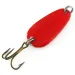 Vintage   Sølvkroken Spesial Classic UV, 1/4oz Red UV / Silver fishing spoon #7045