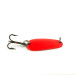 Vintage   Sølvkroken Spesial Classic UV, 1/4oz Red / Silver fishing spoon #7048