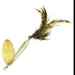 Vintage  Renosky Lures Swiss Swing 5, 1/3oz Nickel / Brass spinning lure #7055