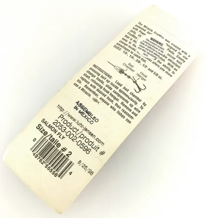 Luhr Jensen Fire Max Miracle 2, 1/4oz Gold / Black spinning lure #7056