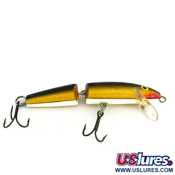 Vintage   RAPALA Rapala Jointed J -9, 3/16oz G / Gold fishing lure #7061
