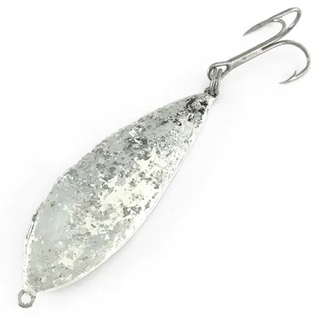 Vintage RSR Lures RSR SHAD , 1 1/4oz Silver fishing spoon #7064