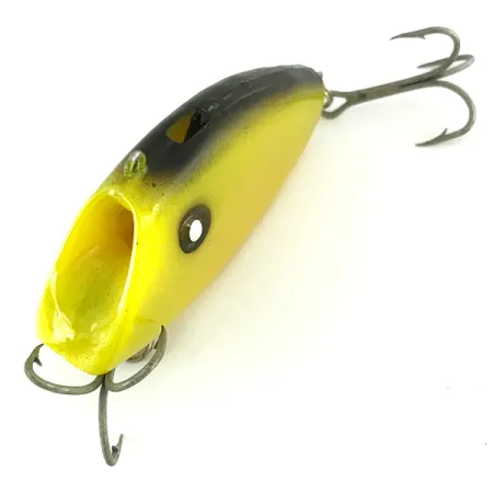 Vintage Aquasonic Lures  Aquasonic Chatterbox UV, 1/2oz Yellow fishing lure #7082
