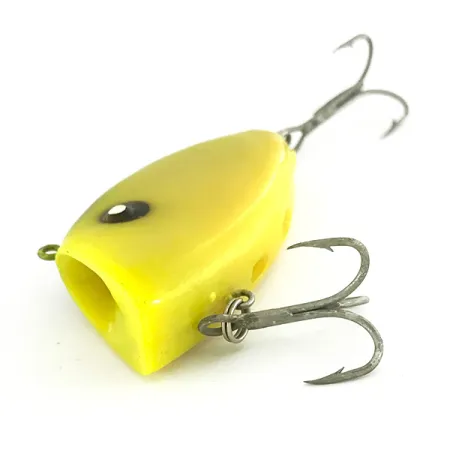 Vintage Aquasonic Lures  Aquasonic Chatterbox UV, 1/2oz Yellow fishing lure #7082