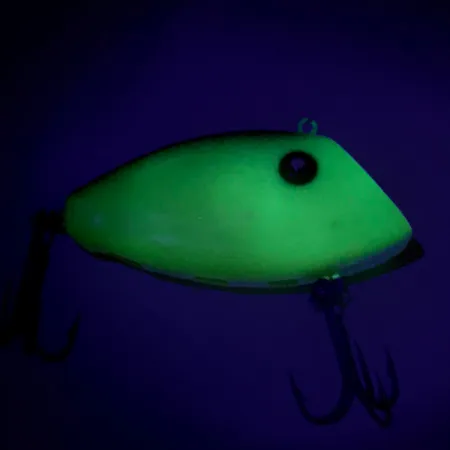 Vintage Aquasonic Lures  Aquasonic Chatterbox UV, 1/2oz Yellow fishing lure #7082