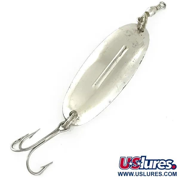 Vintage Williams Wabler W40, 1/4oz Silver fishing spoon #7087