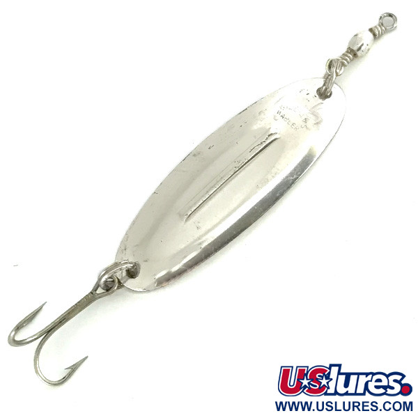 Vintage   Williams Wabler W40, 1/4oz Silver fishing spoon #7675