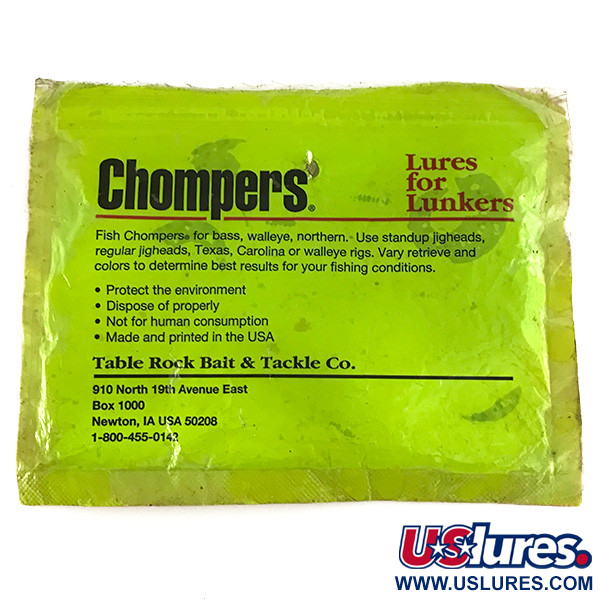 Chompers Single Tail Grub 8pcs