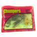   Chompers Single Tail Grub 8pcs,  Chartreuse Pepper fishing #7088