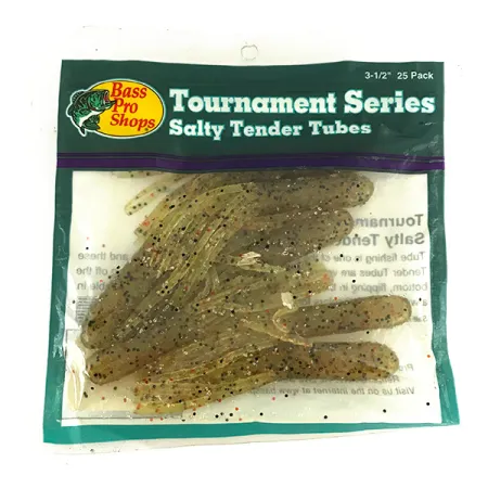 Bass Pro Shops Salty Tender Flipping Tubes soft bait 7pcs