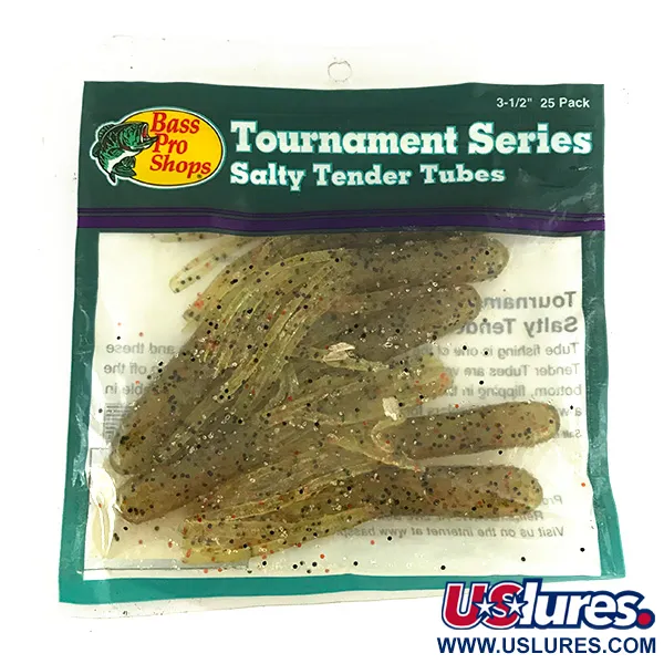 Bass Pro Shops Salty Tender Flipping Tubes soft bait 7pcs