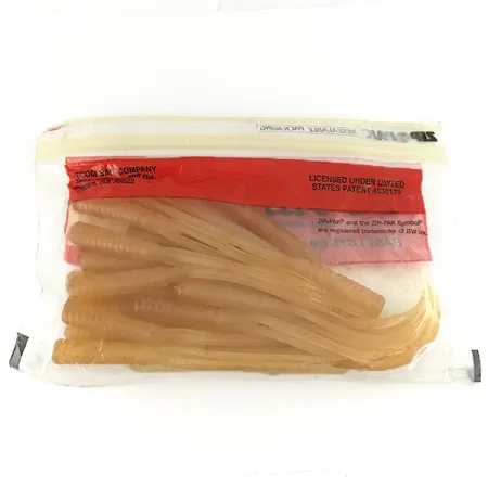 Zoom Split Tail Trailer soft bait 18pcs, White Pearl fishing #7092