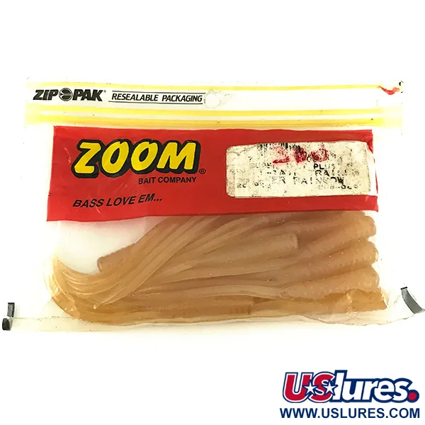 Zoom Split Tail Trailer soft bait 18pcs