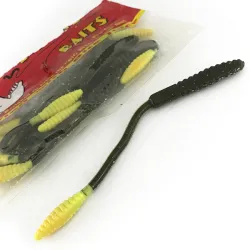 Big Bite Baits Jeff Kriet - Squirrel Tail Worm soft bait 10pcs