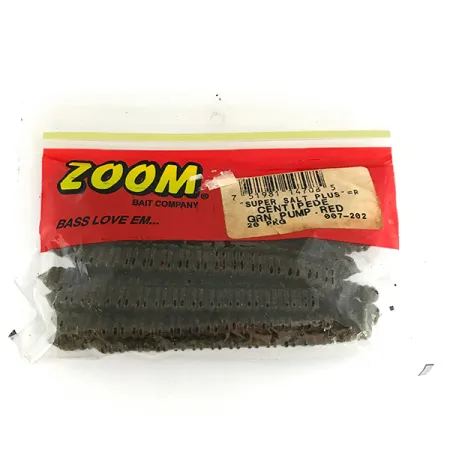 Zoom Centipede soft bait 19pcs