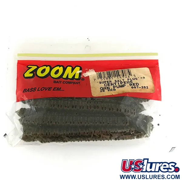 Zoom Centipede soft bait 19pcs