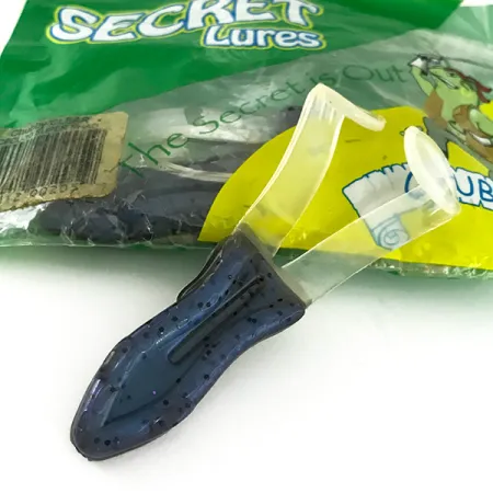 Secret Lures Clear Legged Chubby Frog soft bait 4 pcs, Super Shad fishing #7095