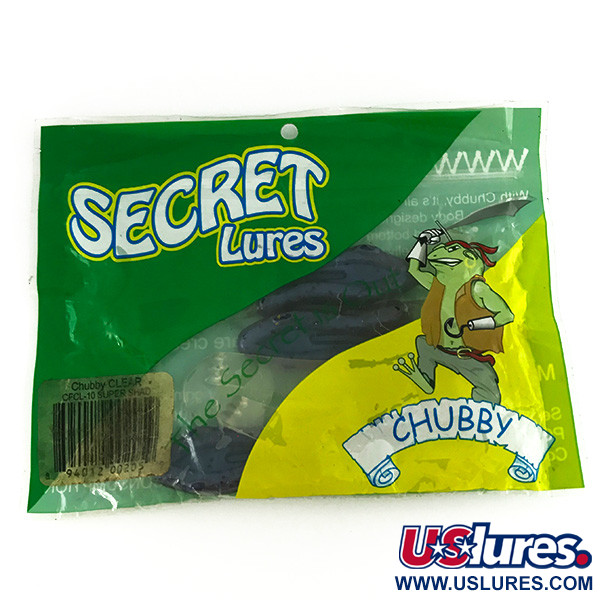 Secret Lures Clear Legged Chubby Frog soft bait 4 pcs
