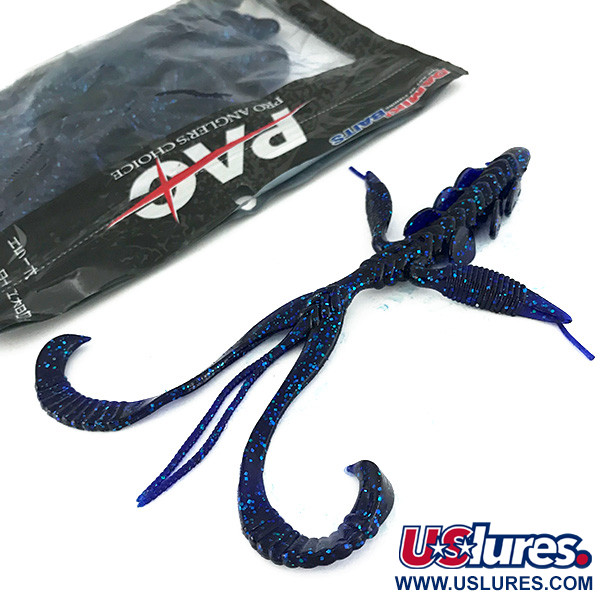   Damiki Monster Miki soft bait 8pcs,  Blue fishing #7096
